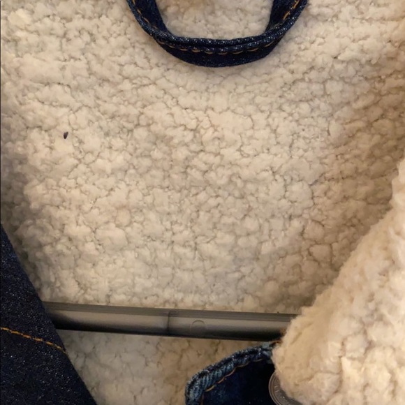 Denim jacket with teddy lining - Picture 4 of 4